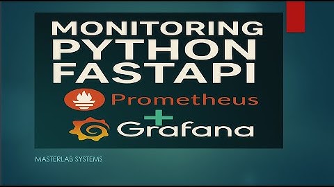 Monitor Python FastAPI in Real-Time with Prometheus & Grafana | Full Setup & Dashboard Guide!