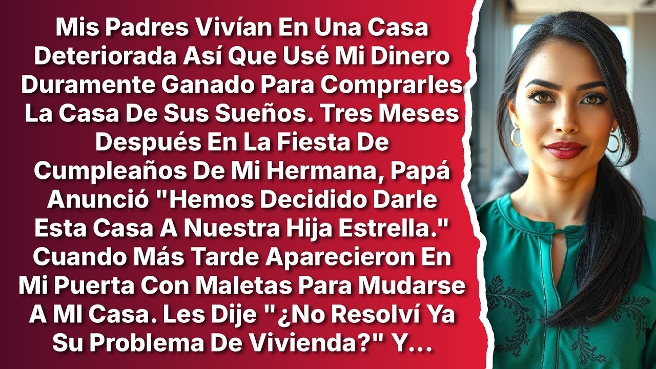 Mis Padres Vivían En Una Casa Deteriorada Así Que Con Mi Dinero Les Compré Una Nueva, Pero Ellos