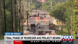 Final phase of McGregor Avenue project begins