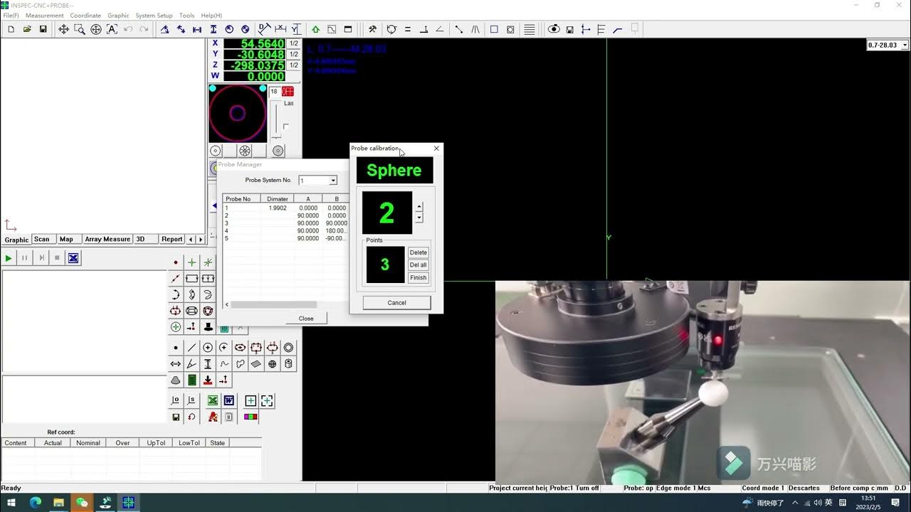 4 INSPEC Star Probe Calibration - YouTube