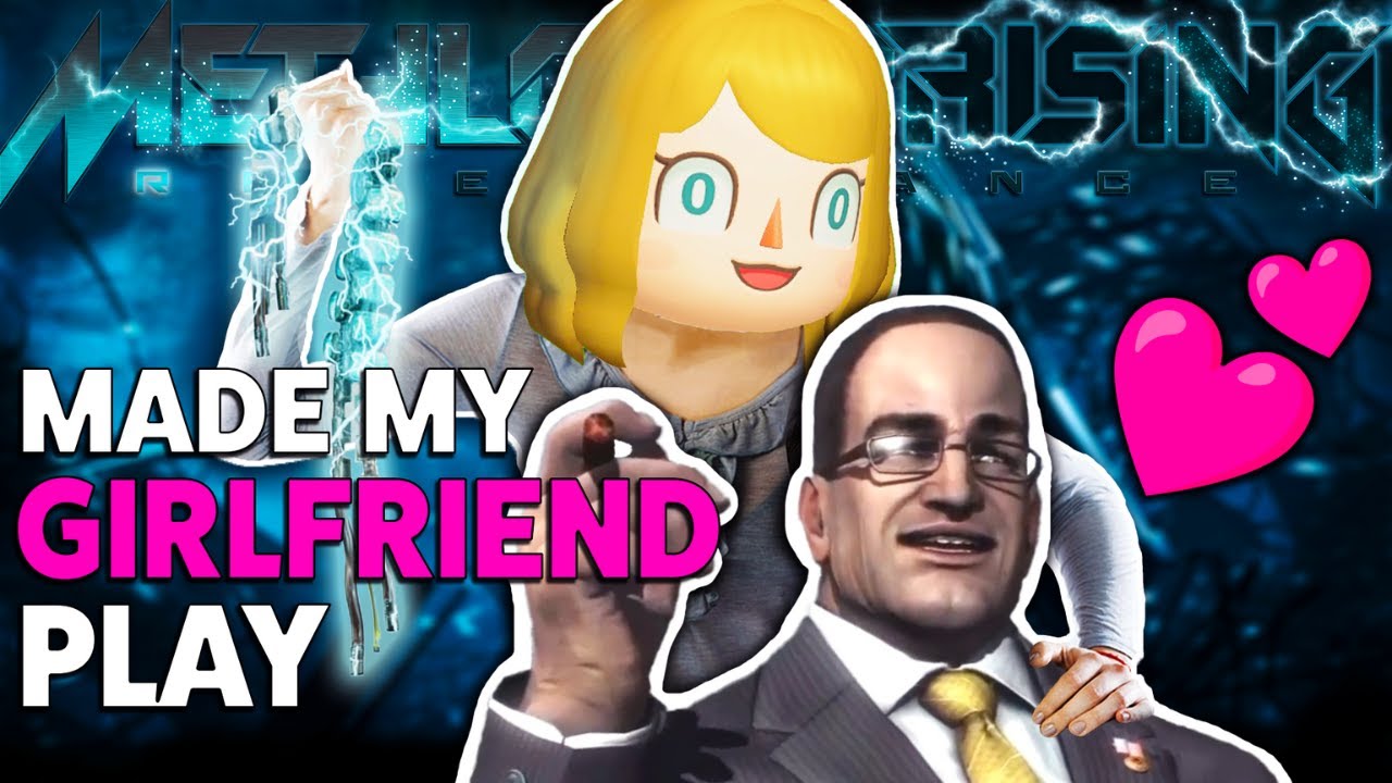 Заставил свою девушку сыграть в Metal Gear Rising: Revengeance