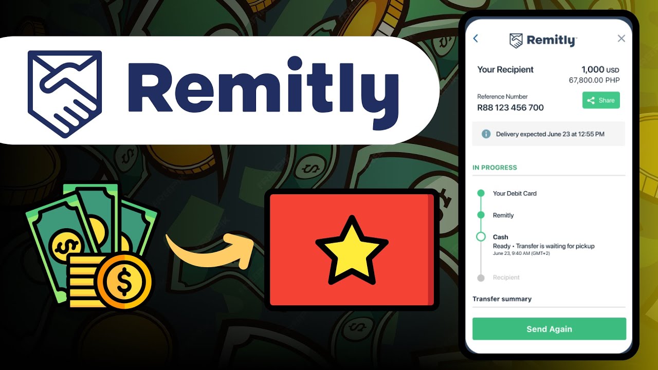How to Receive money in Vietnam with Remitly YouTube