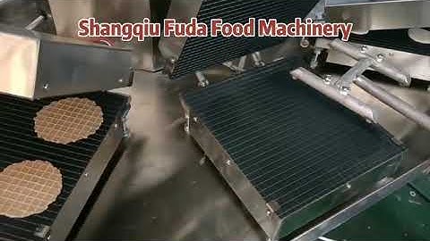 Obleas making machine/Waffle maker machine/Egg roll machine