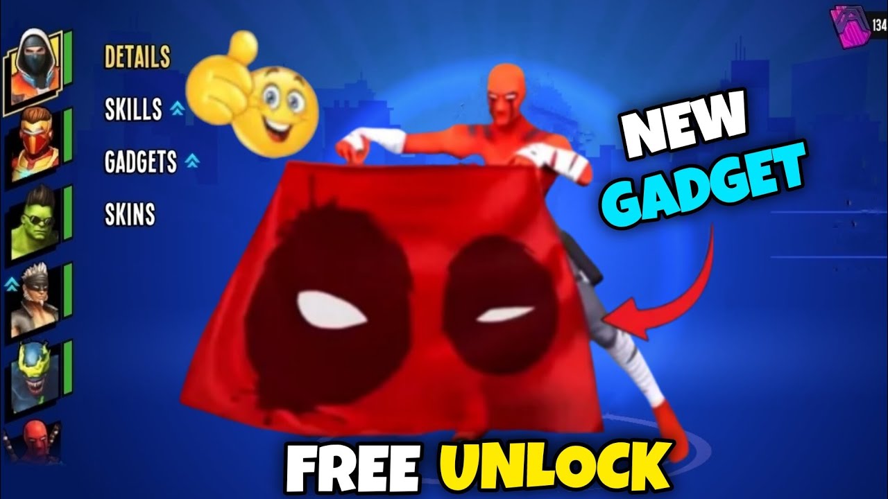 Deadpool New Gadget Unlock In Spider Fighter 3 || Dead x New Gadgets Unlock 🔥