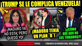 SE LE COMPLICO TODO A TRUMP! CAPTURO A MADURO ¡PERO YA TIENE REEMPLAZO EN VENEZUELA! EN VIVO