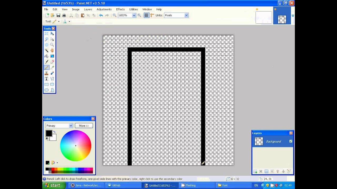 Pong game programming