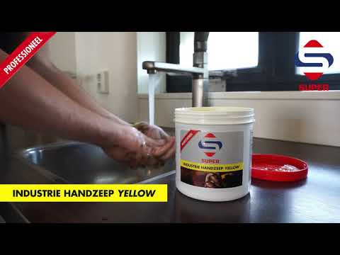 Product video SuperCleaners Industrie Handzeep geel