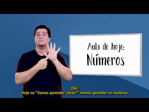 Vamos aprender Libras? - Números em Libras
