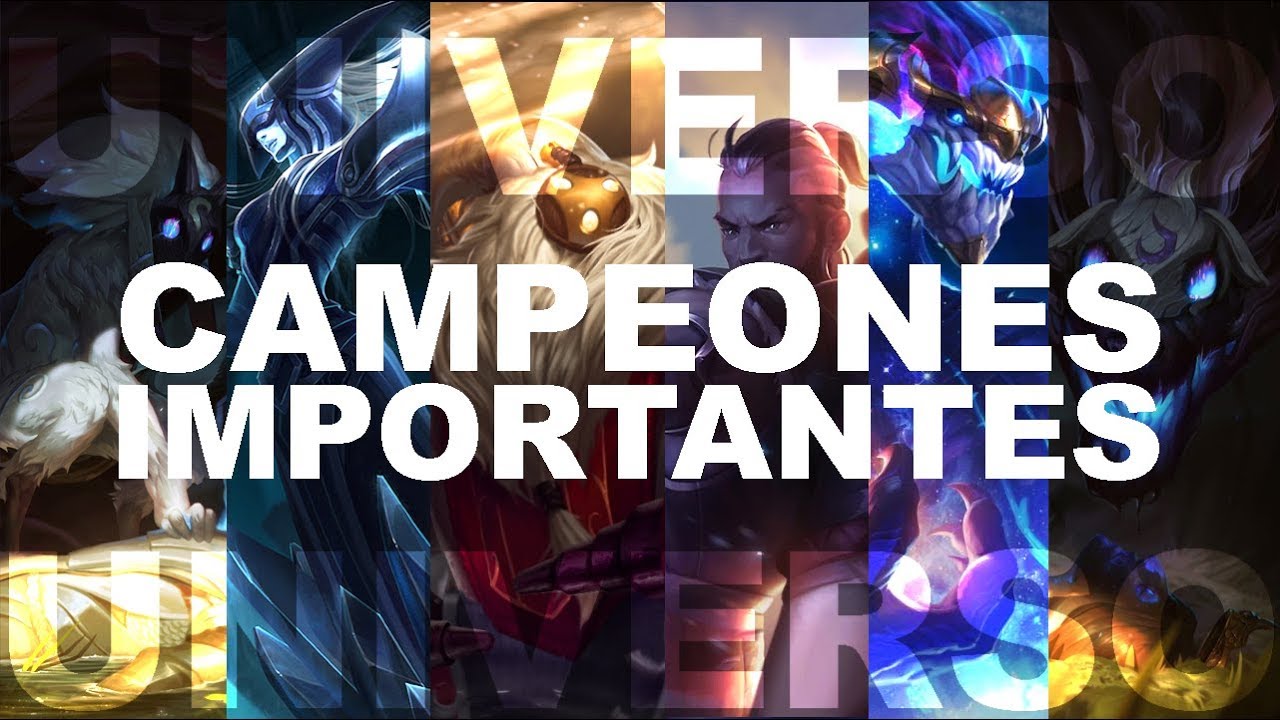 UNIVERSO LOL CON HALO: CAMPEONES ESENCIALES O SIN REGIÓN