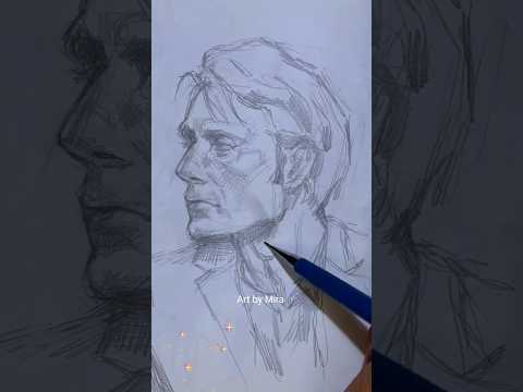 Satisfying Pencil Sketch ✏️ CILLIAN MURPHY #shorts #youtubeshorts #shortvideo