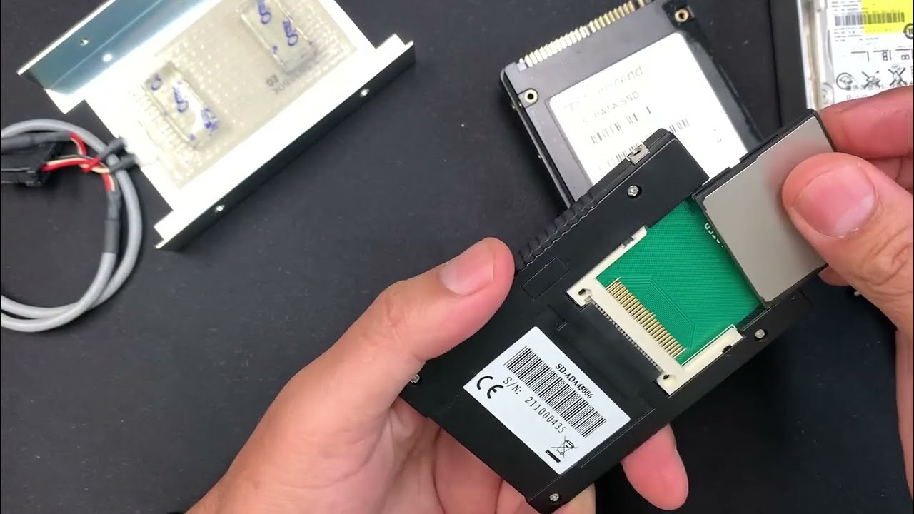 How to clone a CNC HDD 2.5” IDE into an SSD. BOM. Part #1. - YouTube