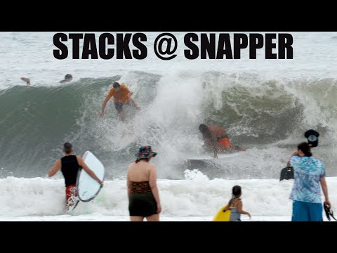 Stacks Fails & Bails @ Snapper Rocks