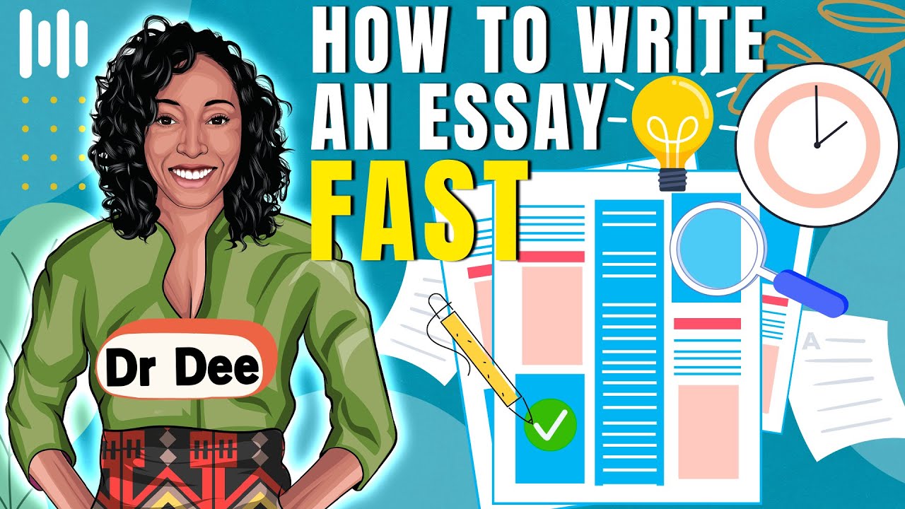 writing an essay quickly