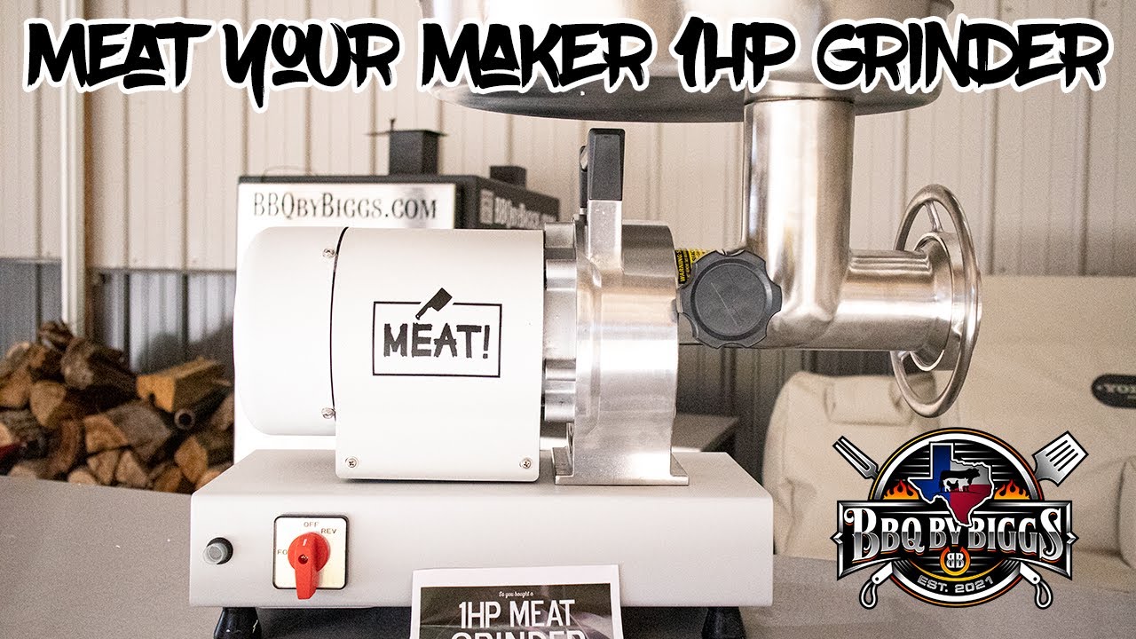 Craftworx #22 1.0 HP Stainless Steel Electric Meat Grinder