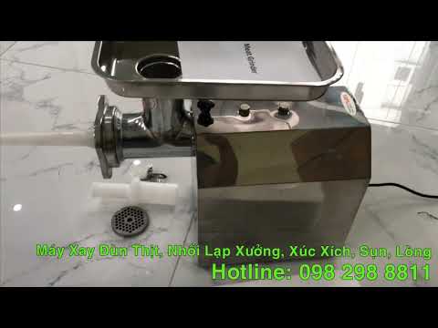 Video Máy Xay Đùn Thịt, Nhồi Sụn, Xúc Xích, Lạp Xưởng, Lòng... - youtube
