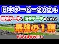 【G1 日本ダービー2024 過去＆消去データ】データを完全にクリアしている最強の1頭が存在します #日本ダービー #データ予想 #ジャスティンミラノ