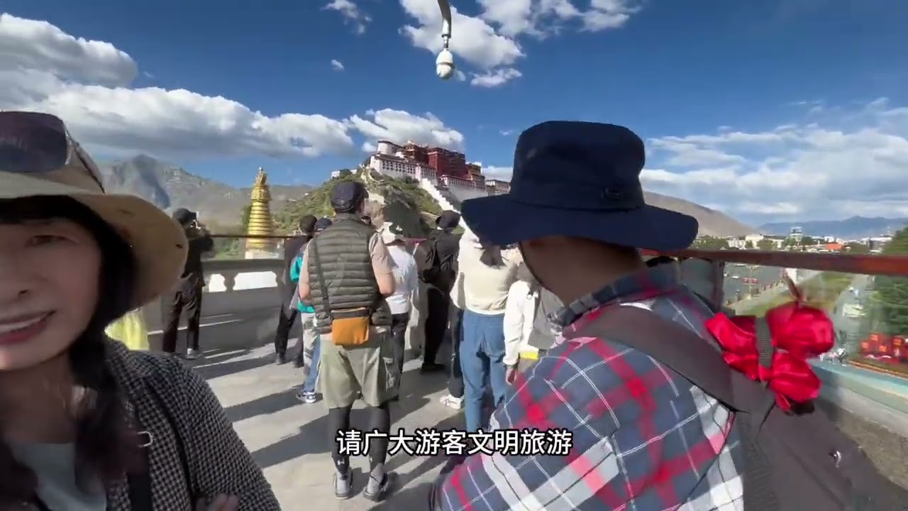 自驾西藏成功🏅想把车从拉萨拖运回四川，今天带大家观赏布达拉宫