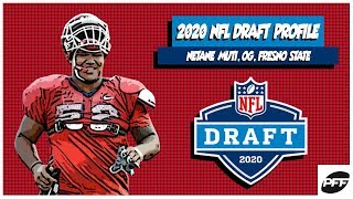 Netane Muti: 2020 NFL Draft Profile | PFF
