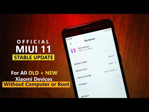 Install MIUI 11 Stable Update - On Any Xiaomi Device Feat. Redmi 4 Without PC or Root | New Features