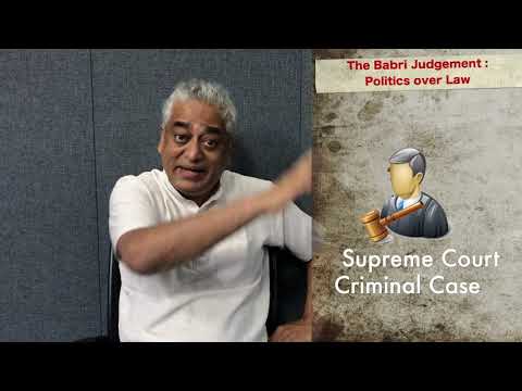 The Babri Judgement : Politics over Law