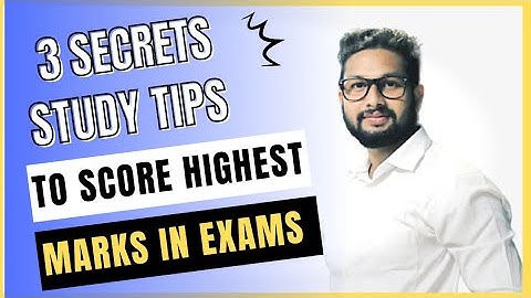 3 Secret Study Tips To Score Higest Marks in Exams | JR Talks |