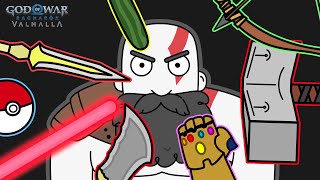 Kratos Vs Tyr God Of War Ragnarok Valhalla Animation