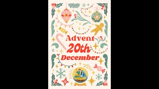 Advent Day 20 — Luke 2:34-35 #shorts #bibleverse #advent #vlogmas