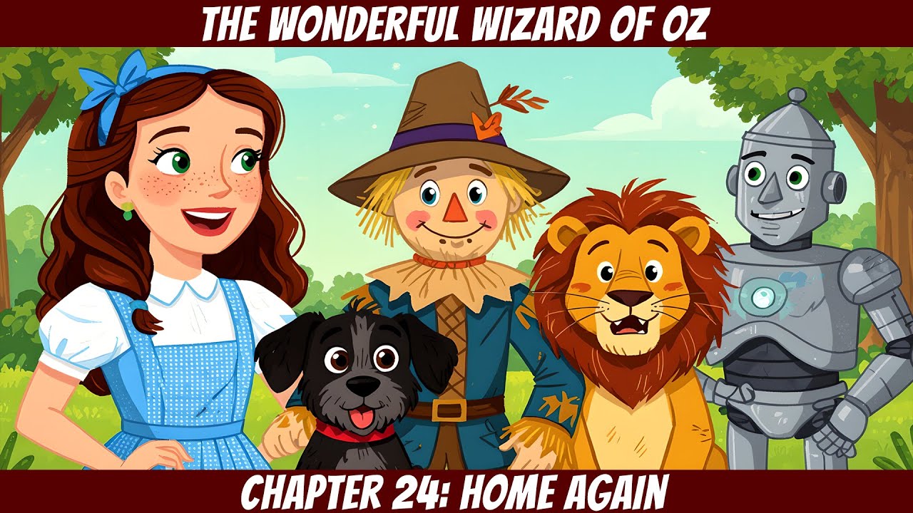 The Wonderful Wizard Of Oz: Chapter 24 - Home Again | Calming Sleep Story