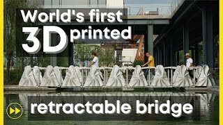 First retractable 3D-printed bridge (Shanghai)