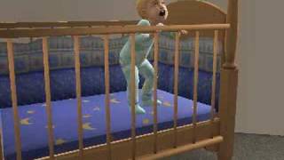 Sims 2 Toddler Escapes from his Crib screenshot 3