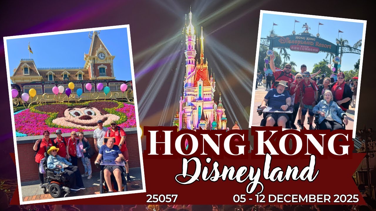 Hong Kong Disneyland | Magical City & Theme Park Highlights | ClubMates Tour 25057