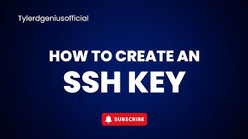 How to Create an SSH Key in 3 Minutes