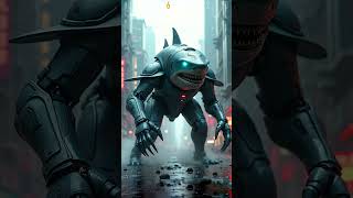 🦾🦈Robot Shark Transformation #shorts #shark #robot #robotics #robots #robotic #transformation