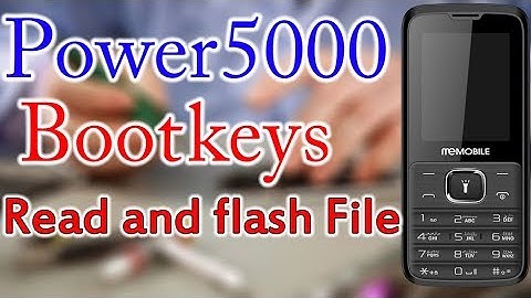 memobile power 5000 boot keys and read and flash file | Abbas Naeem
