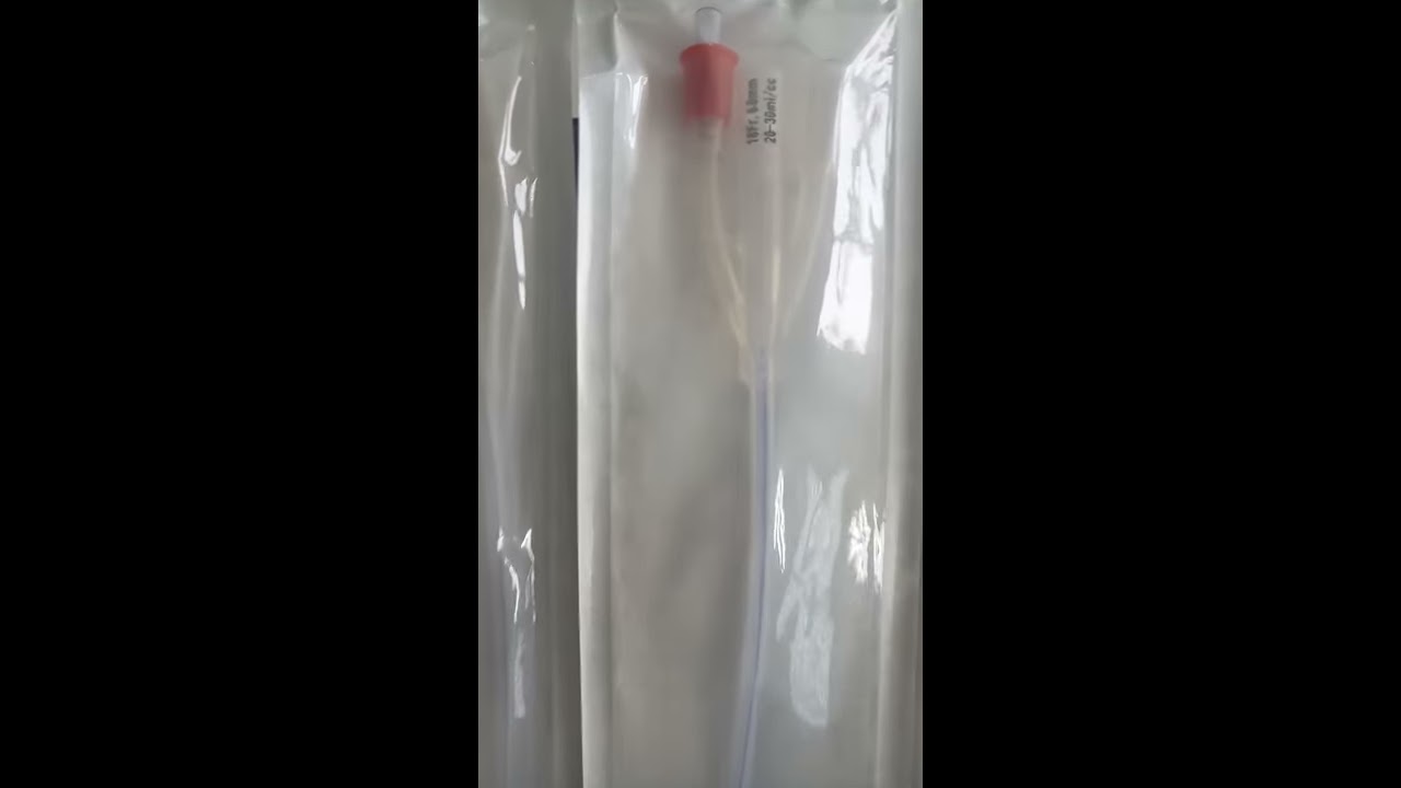 All silicone foley catheter - YouTube