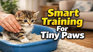 How to Litter Train a Kitten Fast (No Stress Method)🐱