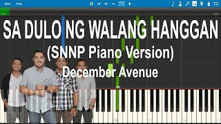 Sa Dulo Ng Walang Hanggan (SNNP Piano Version) - December Avenue | Piano Tutorial + Free Sheet Music chords