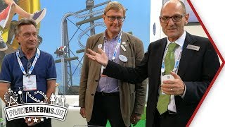 Enthüllung Neuheit 2020 in Conny-Land: Vertikale Themenfahrt von RES (Ride Engineers Switzerland)