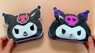 ☁️Paper DIY☁️ Kuromi Pouch, How to make💕 | ASMR | Tutorial | Satisfying | Squishy