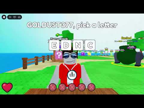 Playing Roblox Finish the word