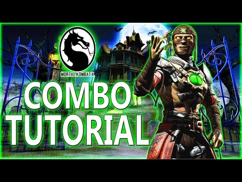 Mortal Kombat X ERMAC Combos - MYSTIC - Mortal Kombat X Combo Tutorial