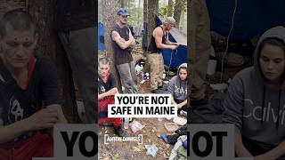 Republican man, Trump supporter says you're not safe in Maine, shows encampments taking over parks