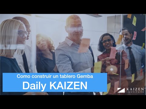 WEBINAR KAIZEN Como construir un trablero de gestión Gemba