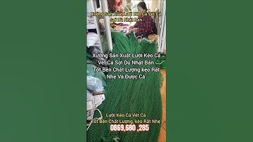 Lưới Kéo Cá Vét Cá Sợi Dù Nhật Bản Kéo Cá Ao Sông Hồ Đầm Ruộng