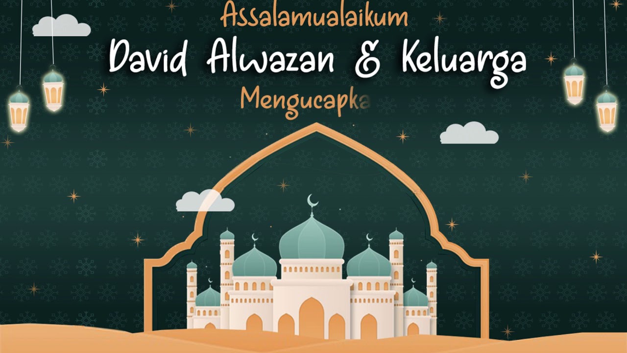  UCAPAN LEBARAN  DAVID ALWAZAN YouTube