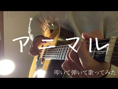 【剥がれ落ちたメイク】 アニマル / DECO*27 ギター 歌ってみた 弾き語り feat. 初音ミク 【概要欄にコードあり】