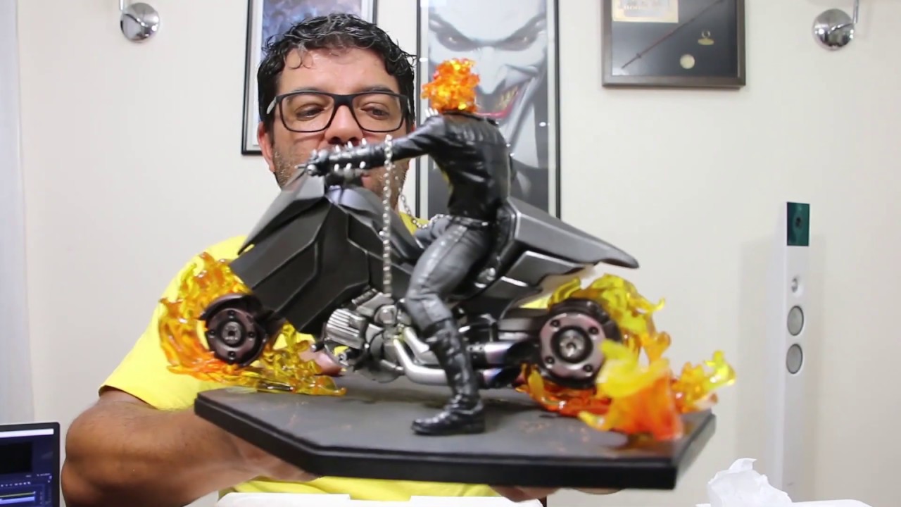 GHOST RIDER BDS 1/10 EXCLUSIVO - MOTOQUEIRO FANTASMA - CCXP 2018