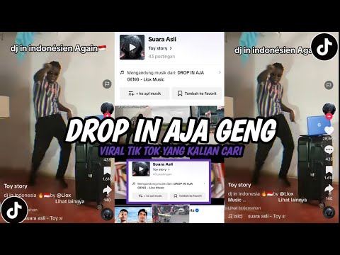 DJ DROP IN AJA GENG!! VIRAL TIK TOK TERBARU
