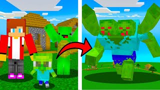 HELP Save MIKEY And JJ From SUPER Zombie! 100 TRAPS in Miencraft