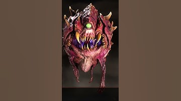 Doom 2016 Cacodemon model #shorts #short #shortvideo #games #doom #shortreels #gaming #game #gamer